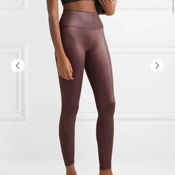 ALO Yoga Pants - ALO YOGA Airbrush Metallic Leggings